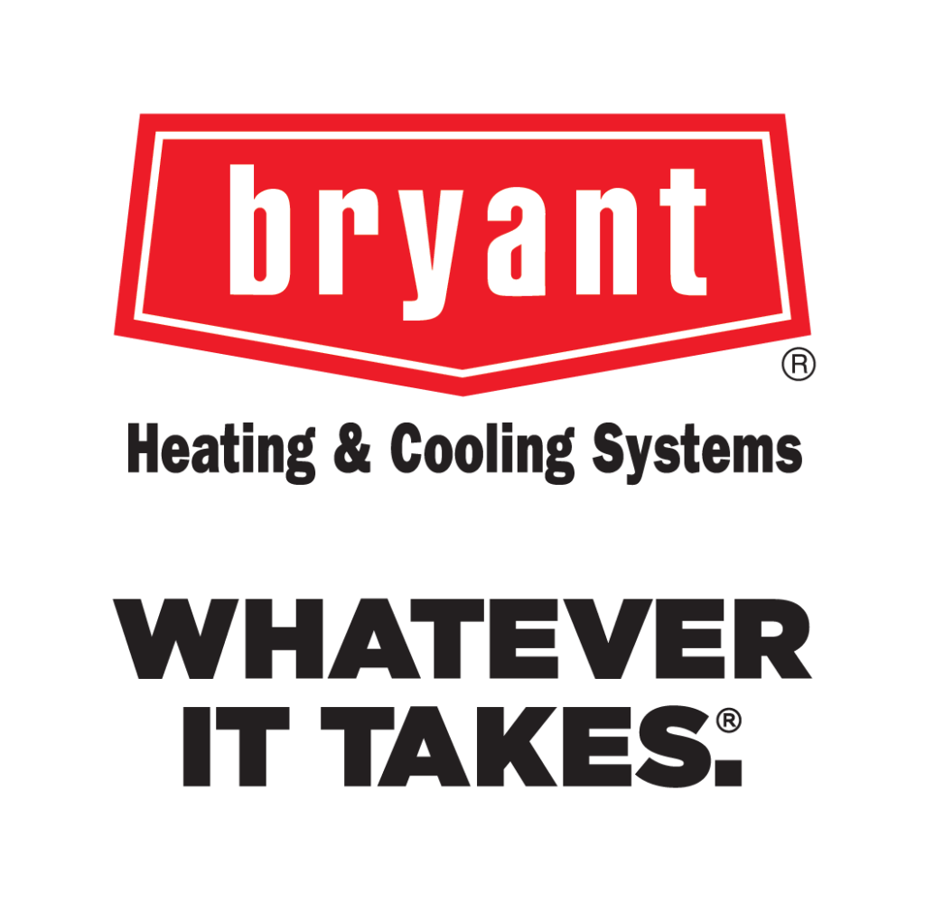 Bryant Heating and Cooling Brand logo and "Whatever it Takes" registered trademark
